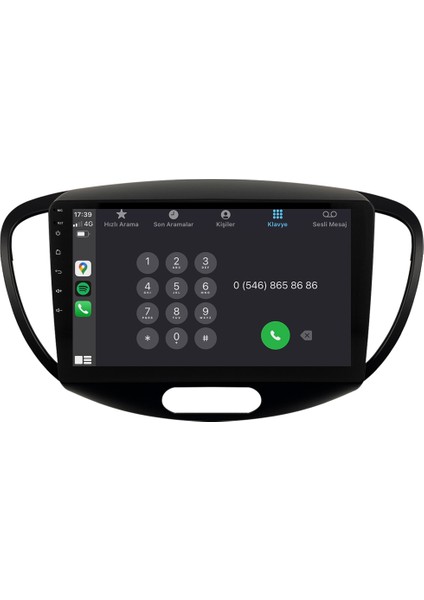 Hyundai I10 Android Multimedya Sistemi (2008-2012) CRV-4840XAA fırsatları