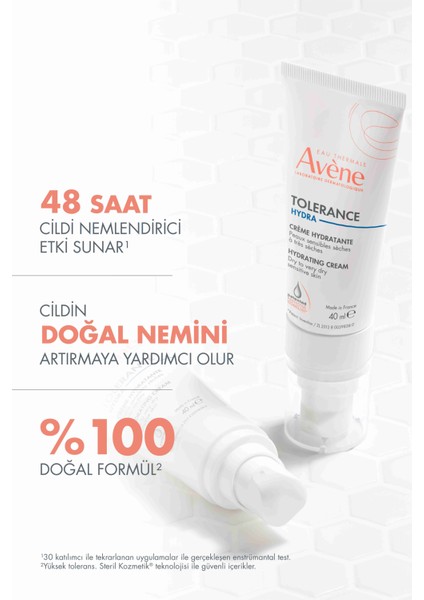 Kuru Ciltler Için Tolerance Hydra-10 Krem 40ML + Termal Su 50ML Set fiyatları