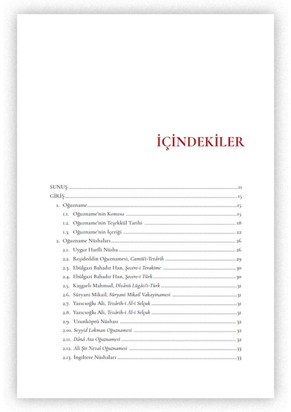 Oğuzname (3 Cilt) - Necati Demir