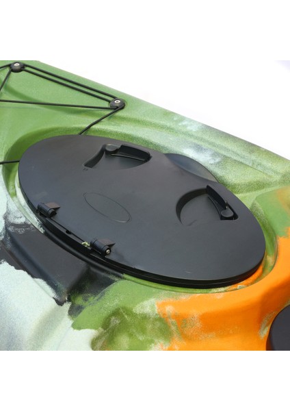 Fishman Balıkçı Kanosu Amatör Tek Kişilik Kano Yeşil Beyaz Turuncu indirimleri