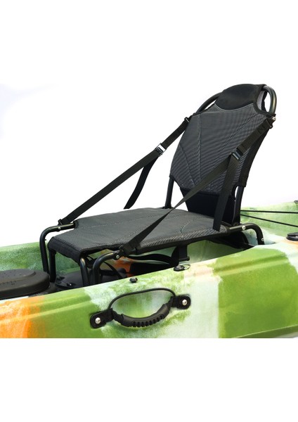 Fishman Balıkçı Kanosu Amatör Tek Kişilik Kano Yeşil Beyaz Turuncu