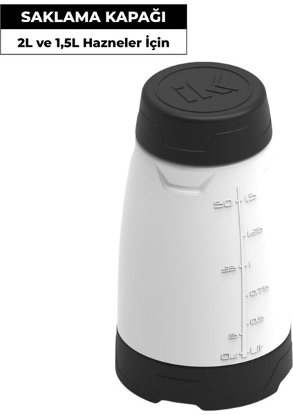 Ik Pro Lid - Ik 1.5/2 Tank Uyumlu Karışım Hazırlama ve Saklama Kapağı fırsatları