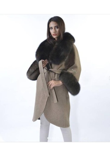 Hakiki Deri Açık Kahve Kadın Kürk Ceket Mont %100 Orijinal Deri modelleri