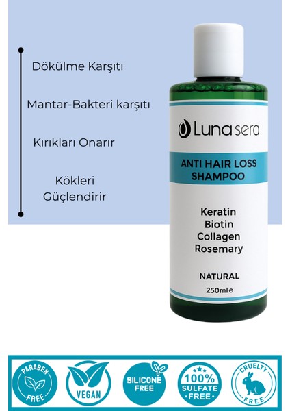 Anti Hair Loss Şampuan ve Serum Seti 2'li.