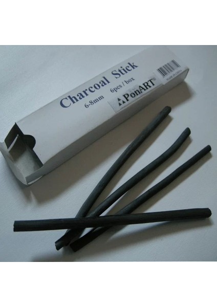 Naturel Füzen Kömür Kalemi 6-8mm (6 Lı Kutu) fiyatları