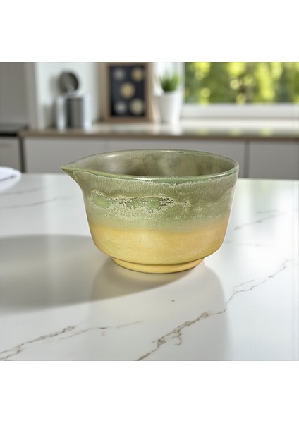 El Yapımı Seramik Matcha Kasesi (Chawan)