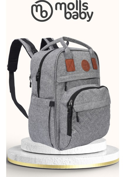 Lumina Lüks Anne- Bebek Bakım Çantası Termal Biberonluk Alt Açma Matı