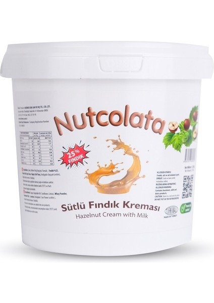 Sütlü Fındık Kreması