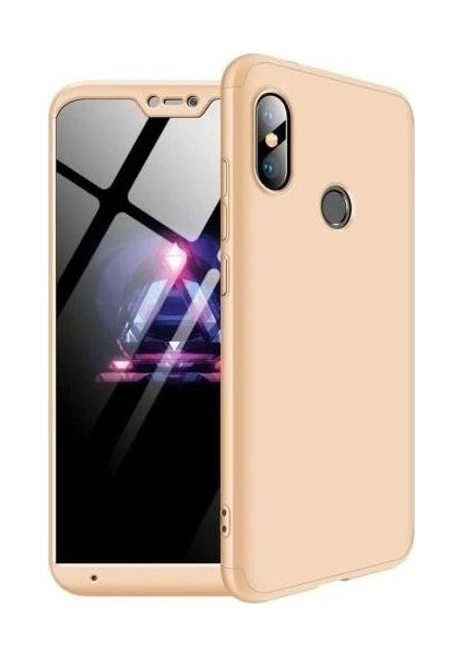 Xiaomi Mi A2 Lite 360 Derece Tam Koruma Ays Kılıf
