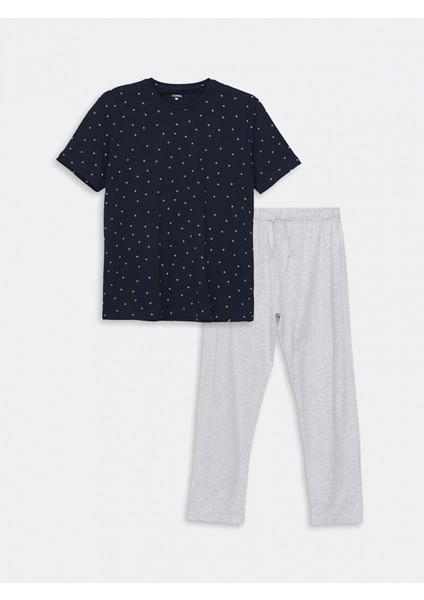 Lc Waıkıkı Lacivert Standart Kalıp Erkek Pijama Takımı indirimleri