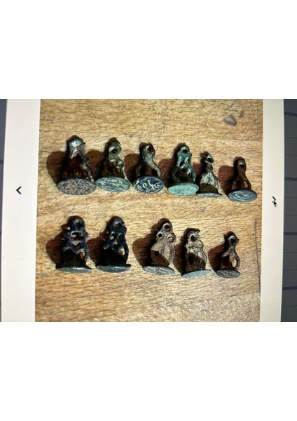 11 Adet Osmanlı Mühür - 2 cm Boylarında fırsatları
