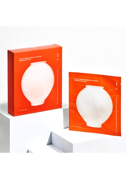 Brightening Maskpack For Porcelain Skin - Porselen Cilt ve Işıltı Etkisi Sağlayan Yüz Maskesi (3’lü)