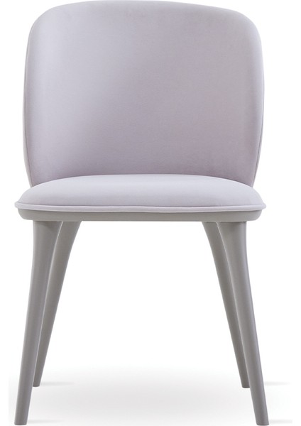 Hera Sandalye, Kadife Dokulu Kumaş - Krem fırsatları