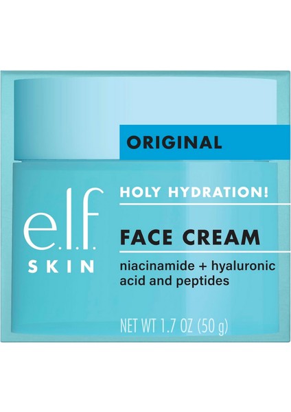 E.l.f Holy Hydration! Yüz Kremi 50G, Hyalüronik Asit ve Peptitlerle modelleri