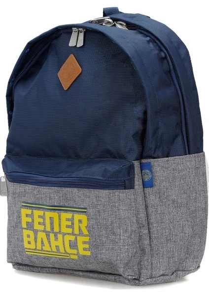 Fenerbahçe Lisanslı 95071 Lacivert Gri Unisex Sırt Çantası