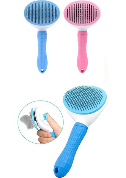 Lüks Basmalı Kedi Köpek Tarak