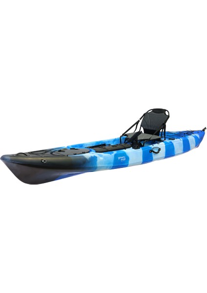 Fishman Balıkçı Kanosu Profesyonel Tek Kişilik Kano Mavi Beyaz Siyah fiyatları