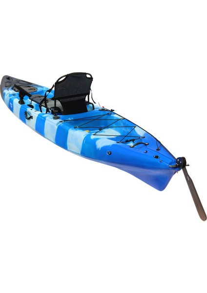 Fishman Balıkçı Kanosu Profesyonel Tek Kişilik Kano Mavi Beyaz Siyah modelleri