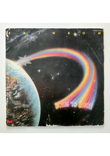 Rainbow – Down To Earth - Dönem Baskı Plak