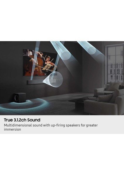 Q-Series Soundbar HW-QS700F 3.1.2 Ch Subwoofer (2025)