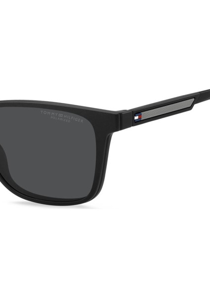 Th 2203/C 08A16 55 Tommy Hilfiger Klipsli (Clip-On) Polarize Güneş Gözlüğü fırsatları
