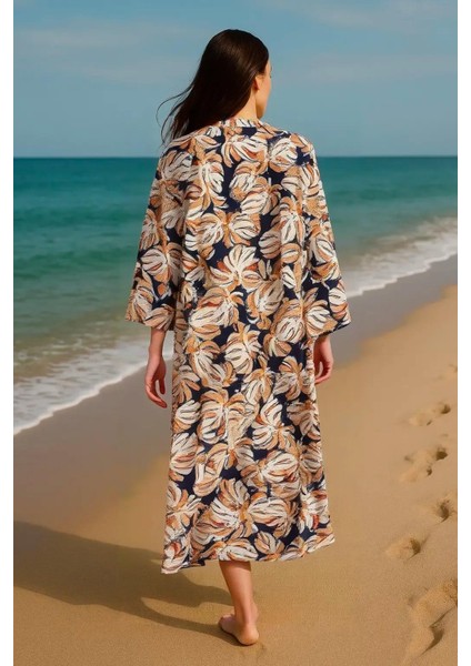 Rahat Kesim Oversize Kadın Uzun Kimono Kaftan fiyatları