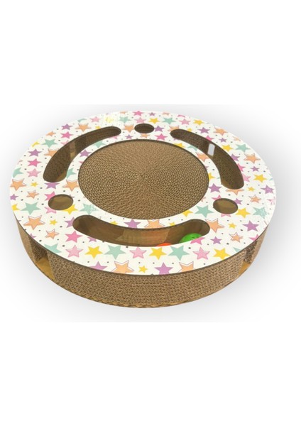 Toplu Yuvarlak Kedi Oyuncağı & Tırmalama – 34 cm fiyatları