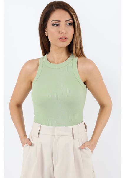 Kadın Premium Doku Çağla Fitilli Pamuklu Atlet fiyatları