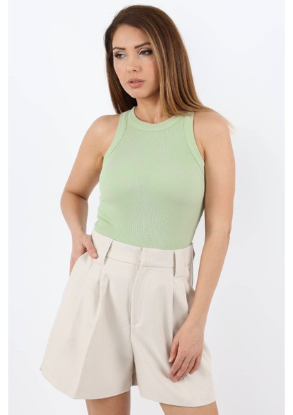 Kadın Premium Doku Çağla Fitilli Pamuklu Atlet fırsatları