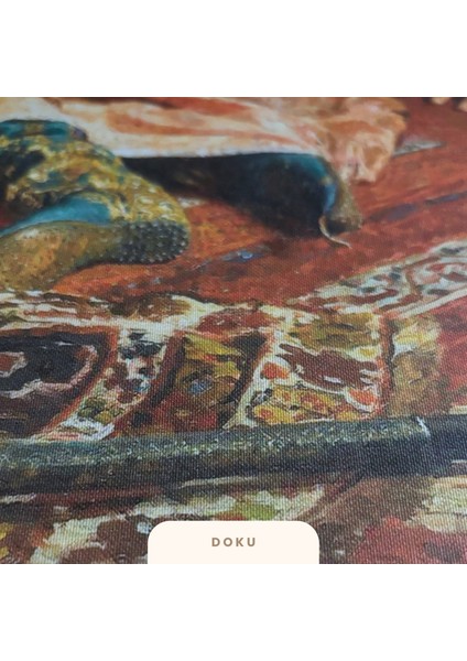 Ilya Repin Korkunç Ivan ve Oğlu Ivan (1885) Çerçeveli Klasik Vintage Duvar Tablo