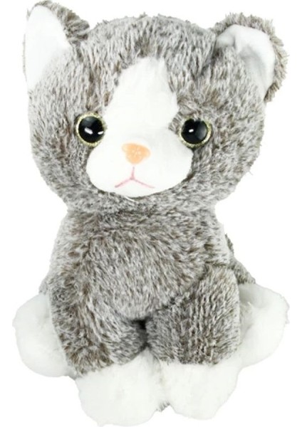Peluş Oturan Kedi 23 cm
