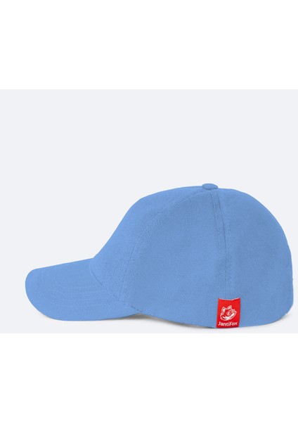 Unisex, 100% Koton, Janti Fox Patchleriyle Tasarlanabilir ve Ayarlanabilir Mavi Şapka modelleri