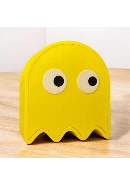 Pac-Man Tarzı Hayalet Kumbara | Kabuk Factory Tasarımı