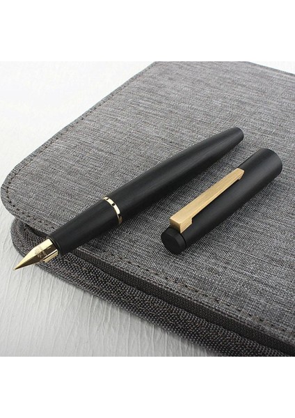 Kişiye Özel Isim Yazılı Bradley Serisi Siyah Dolma Kalem | Şık ve Kurumsal Hediye indirimleri