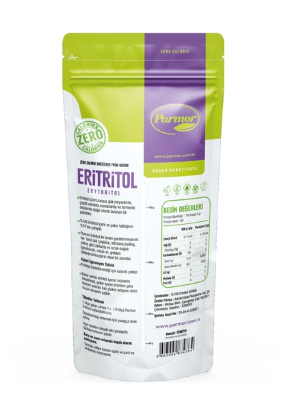 Eritritol Ketojenik Vegan 1 kg modelleri