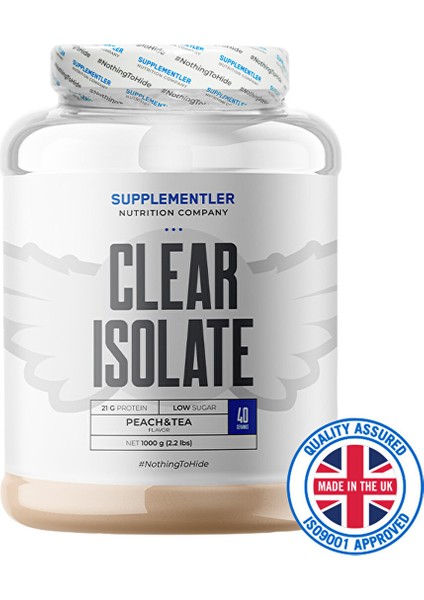 .com Clear Isolate 1000 gr