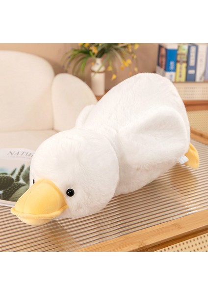 Yeni Yalancı Ördek Yaratıcı Yumuşak Sevimli Kızarmış Saç Ördek Bez Bebek Kanepe Yastık Kız Bebek Yastık (Yurt Dışından)