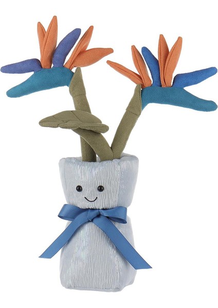 Simülasyon Bitki Serisi Lale Yün Saksı Bitkisi Yaratıcı Yeşil Bitki Süsleri Bez Bebek Ev Minyatürü (Yurt Dışından)