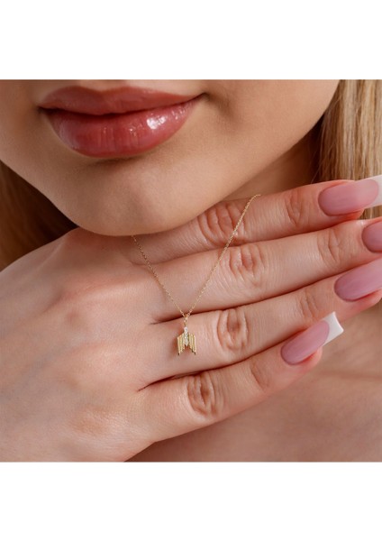 0,02 Karat Pırlanta Minimal Kolye - PR01560 fırsatları