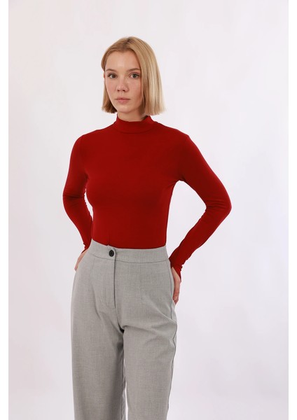 Kadın Parmak Detaylı Body