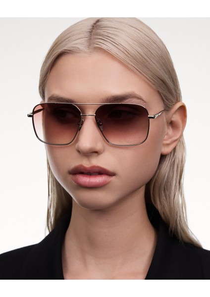 Steel Aviator Burgundy - Yetişkin Güneş Gözlüğü fırsatları