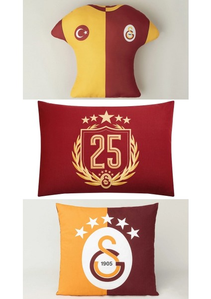 Lisanslı Galatasaray Taraftar 3`lü Set
