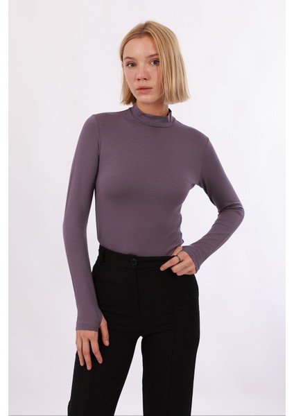 Kadın Parmak Detaylı Body