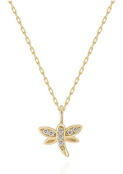 0,03 Karat Pırlanta Yusufçuk Kolye - PR01561