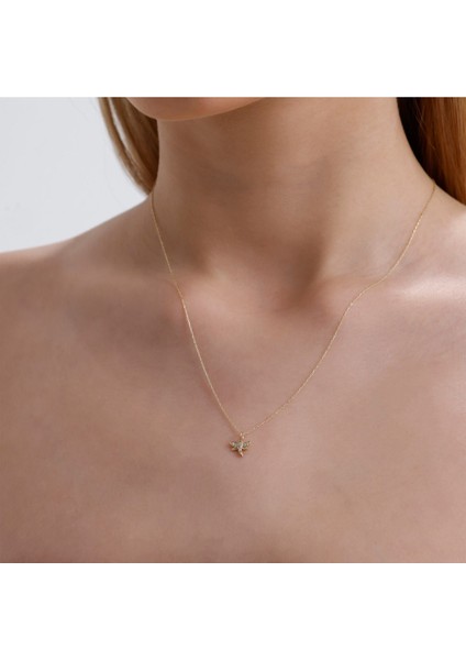 0,03 Karat Pırlanta Yusufçuk Kolye - PR01561 modelleri