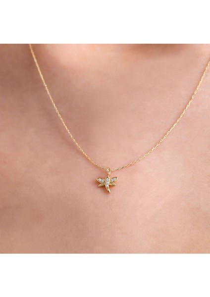 0,03 Karat Pırlanta Yusufçuk Kolye - PR01561 fırsatları