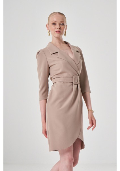 Vizon Erkek Yaka Anvelop Kollu Elbise 1716 indirimleri