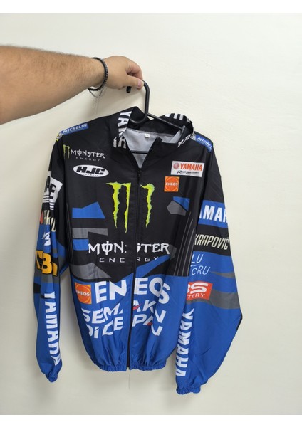 Monster Kaplamalı Motosiklet Yağmurluğu