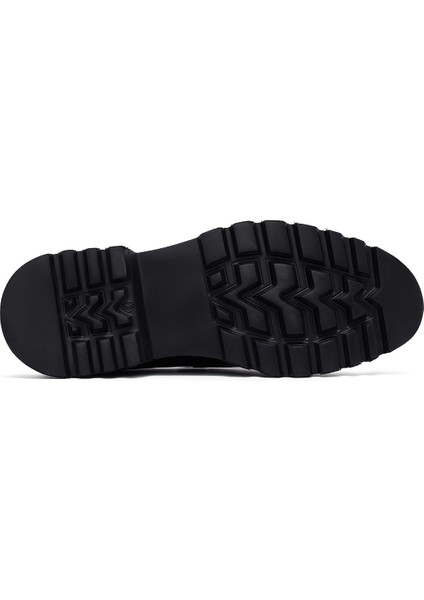Erkek Siyah Deri Klasik Loafer 25WFD704722 fırsatları