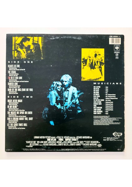 Various – Hearts Of Fire - Dönem Baskı Plak fiyatları